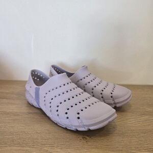 Sperry Water Strider Slip On Foam Shoes Size 6 Lavender Purple